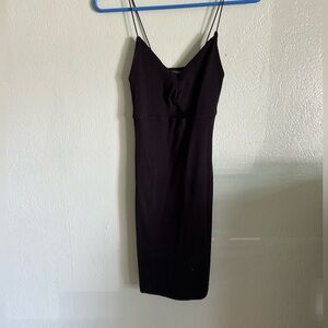 Zara black dress